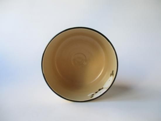 乾山写 銹絵 萬寿菊茶碗 (共箱)水無月窯 藤谷芳哉 - 茶道具販売 乾山写 銹絵 萬寿菊茶碗 (共箱)水無月窯 藤谷芳哉 - 茶道具販売