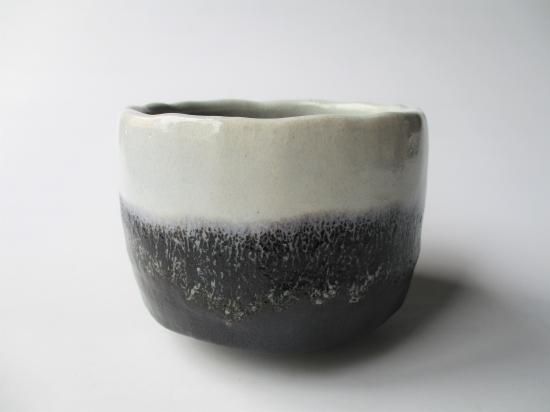 光悦 不二山写 茶碗 (共箱)二代 吉村楽入 - 茶道具販売 栗林園