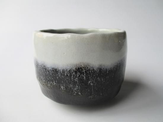 楽入窯 吉村楽入 作 武蔵野ノ画楽茶碗 共箱 茶道具