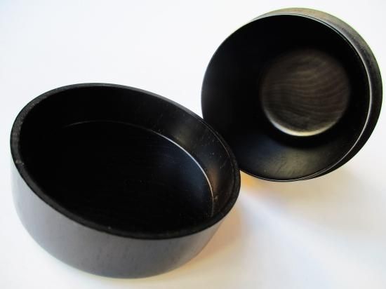 鉄刀木 中棗 (共箱)初代 小林幸八 - 茶道具販売 栗林園