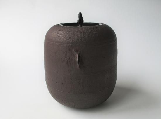 繰口筒釜(畠春斎) 繰口筒釜(畠春斎)