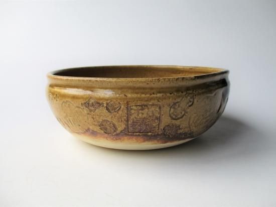 萬古焼 数印灰器 八拾の内 (共箱)松古窯 佐久間芳山 - 茶道具 萬古焼 数印灰器 八拾の内 (共箱)松古窯 佐久間芳山 - 茶道具