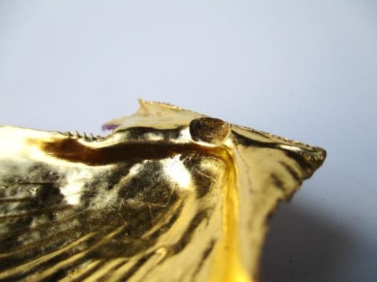 金箔押 桧扇貝香合 (共箱)五代 川端近左 - 茶道具販売 栗林園 金箔押 桧扇貝香合 (共箱)五代 川端近左 - 茶道具販売 栗林園