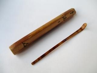 東大寺　澄園書付　古材　茶杓　共箱　茶道具 東大寺 澄園書付 古材 茶杓 共箱 茶道具 工芸品