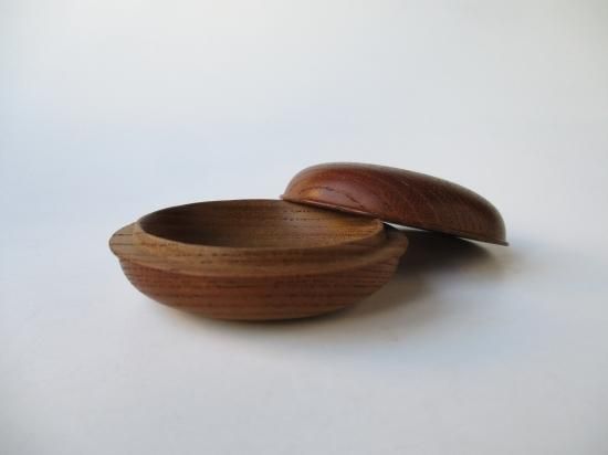 神代欅 香合 (紙箱) - 茶道具販売 栗林園