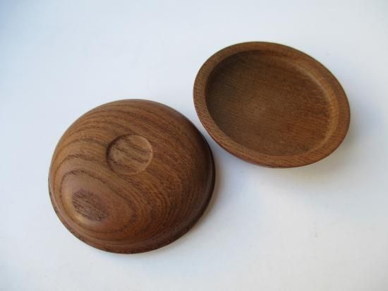 神代欅 香合 (紙箱) - 茶道具販売 栗林園