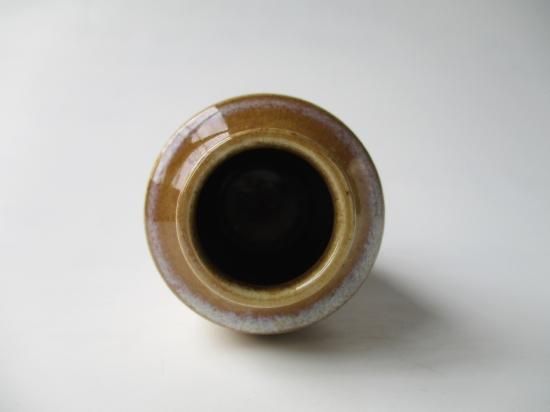 赤膚焼 肩衝茶入 (共箱)大塩恵旦 - 茶道具販売 栗林園