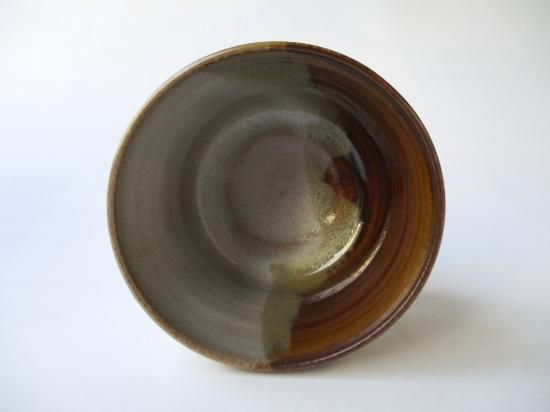 高取焼 掛分筒茶碗 (共箱)十三代 高取八仙 - 茶道具販売 栗林園 高取焼 掛分筒茶碗 (共箱)十三代 高取八仙 - 茶道具販売 栗林園
