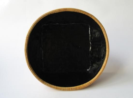 伏見篭 炭斗 (共箱)石田竹美斎 - 茶道具販売 栗林園