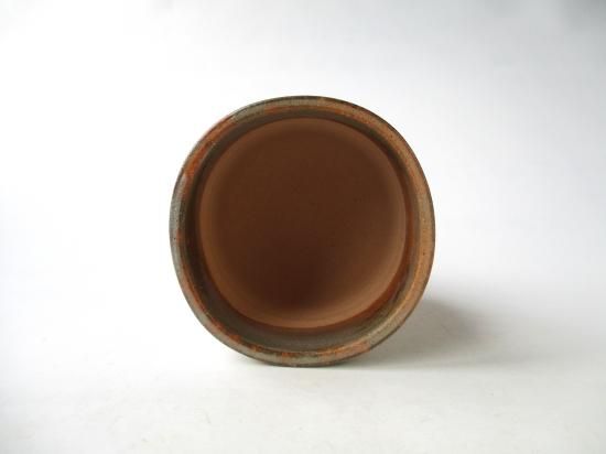 朝日焼 紅鹿背火入 (共箱)松林佑典 ( 16代 松林豊斎 ) - 茶道具 朝日焼 紅鹿背火入 (共箱)松林佑典 ( 16代 松林豊斎 ) - 茶道具