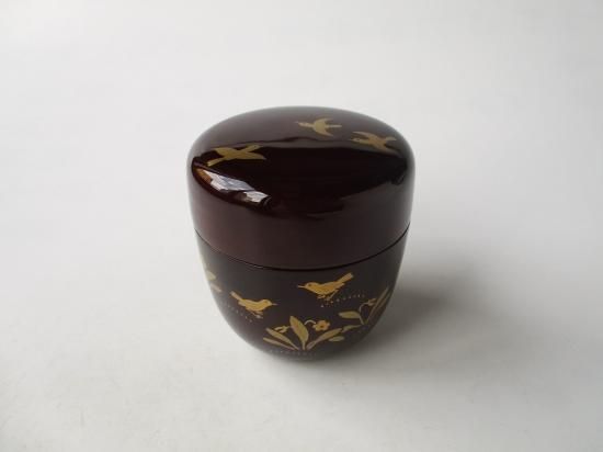 B47 「井伊宗観好十二月茶器」峰春作 共布共箱 井伊