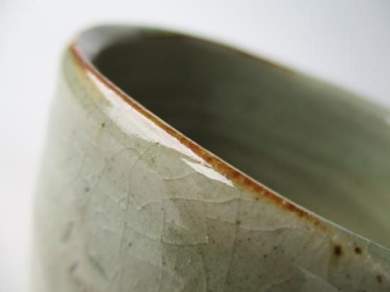 東大寺長老 清水公照自彫茶碗 円相 一輪清光 (共箱)龍窯 加藤舜陶