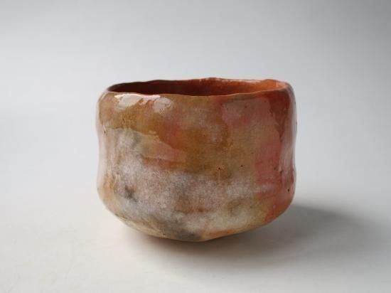 赤楽茶碗 (共箱)吉村重生 - 茶道具販売 栗林園 赤楽茶碗 (共箱)吉村重生 - 茶道具販売 栗林園