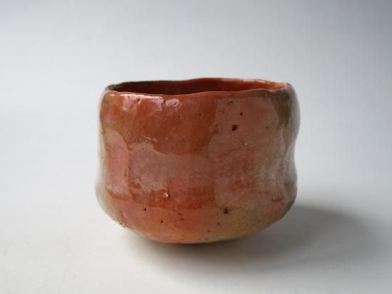 赤楽茶碗 (共箱)吉村重生 - 茶道具販売 栗林園 赤楽茶碗 (共箱)吉村重生 - 茶道具販売 栗林園