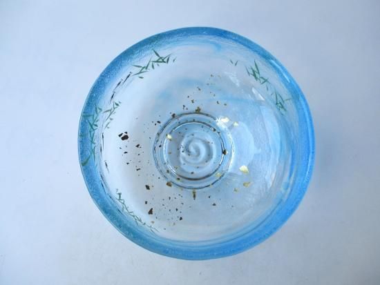 冷茶用 ガラス馬盥茶碗 目高 (紙箱)八木海峰 - 茶道具販売 栗林園