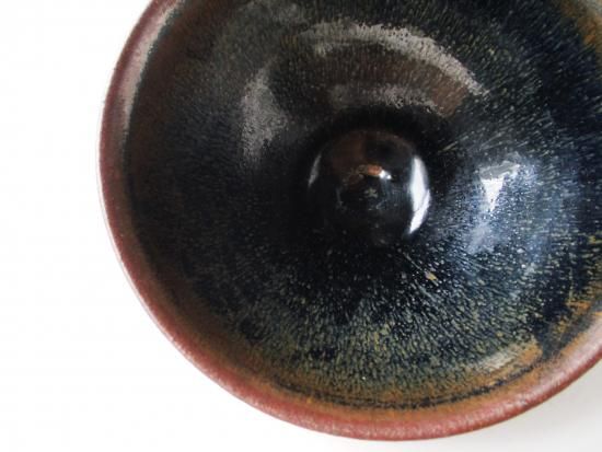 宋建窯 天目茶碗 古賀竹世箱 - 茶道具販売 栗林園 宋建窯 天目茶碗 古賀竹世箱 - 茶道具販売 栗林園