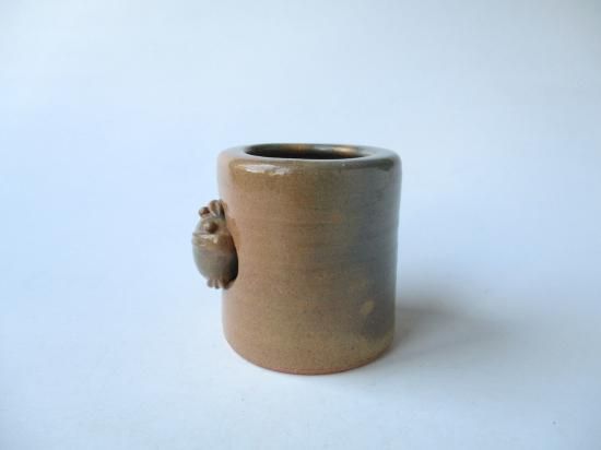 朝日焼 蟹蓋置 (共箱)華甲 十五代 松林豊斎 - 茶道具販売 栗林園