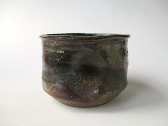 丹波焼 窯変建水 (共箱)市野豊治 - 茶道具販売 栗林園