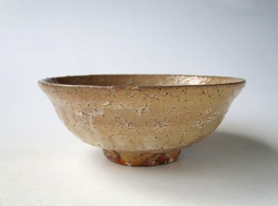 上作 岡田裕 作 萩灰被 籠小指 水指 蓋 表芳作 茶道具 共箱 共布
