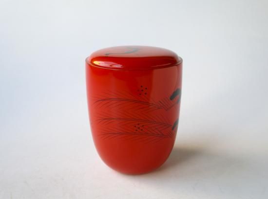 玄々斎好写 曙棗 (共箱)坂下雄峰 - 茶道具販売 栗林園