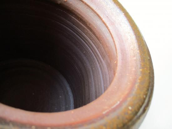 備前焼 耳付水指 (共箱)伊勢崎満 - 茶道具販売 栗林園