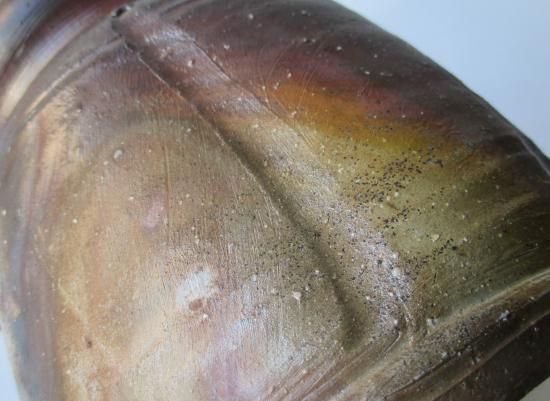 備前焼 耳付水指 (共箱)伊勢崎満 - 茶道具販売 栗林園 備前焼 耳付水指 (共箱)伊勢崎満 - 茶道具販売 栗林園