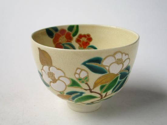 茶道具 抹茶茶碗 椿 山川敦司作 泉涌寺窯 茶道 - その他 茶道具 抹茶茶碗 椿 山川敦司作 泉涌寺窯 茶道 - その他