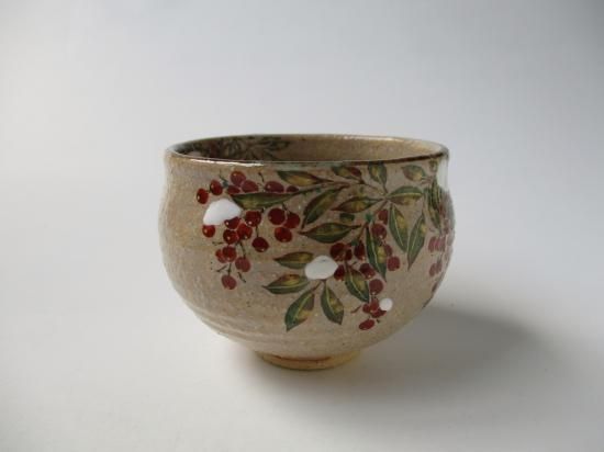 楽天市場】【茶器/茶道具 抹茶茶碗】 灰釉 寒雀（福良雀） 内金