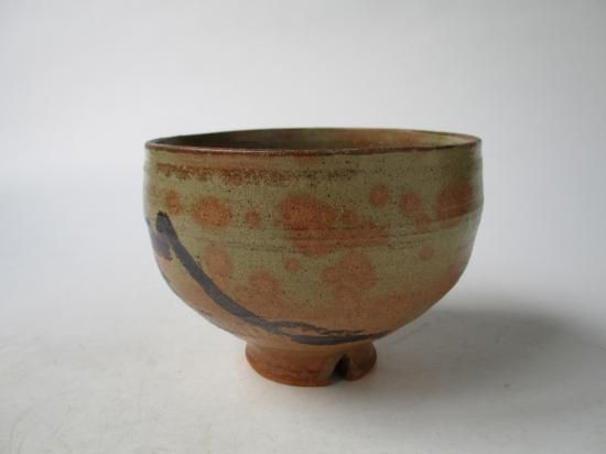 東大寺　清水公照　茶碗　温かみのある作品 s322 東大寺長老 清水公照自彫茶碗 円相 一輪清光 (共箱)龍窯 加藤舜