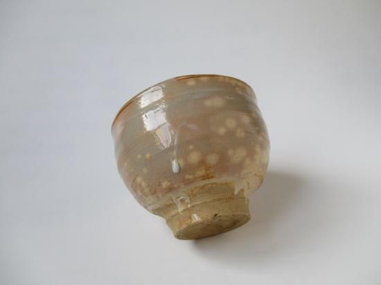 ④朝日窯　松林佑典　鹿背茶盌 朝日焼 鹿背茶碗 (共箱)14代 松林豊斎 - 茶道具販売 栗林園