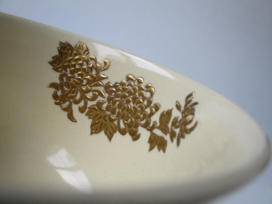 茶道具 茶碗 薩摩焼 鳳凰 盛金 古垣嘉一 新品 鹿児島 さつま 薩摩焼 菊絵茶碗 (共箱)古垣嘉一 - 茶道具販売 栗林園