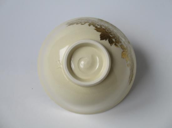 薩摩焼 菊絵茶碗 (共箱)古垣嘉一 - 茶道具販売 栗林園