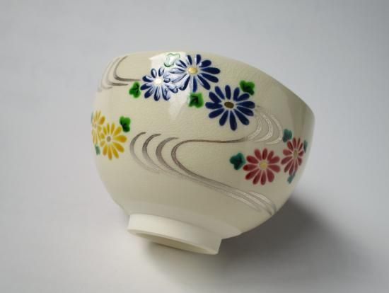 茶道具　菊茶碗　新品 楽天市場】抹茶茶碗 菊の通販