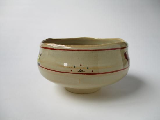 送料込【逢絢亭】茶道具 水指 赤膚焼 瓢形 奈良絵水指 大塩昭山 共箱入り 楽天市場】【茶器/茶道具 抹茶茶碗】 赤膚焼き 奈良絵 大塩昭山