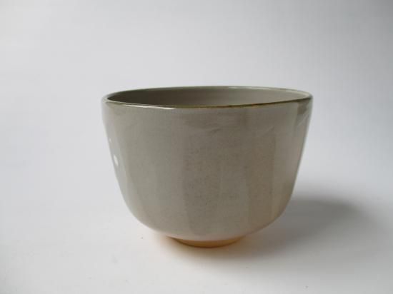 乾山写 雪南天絵茶碗 (共箱)南口閑粋 - 茶道具販売 栗林園