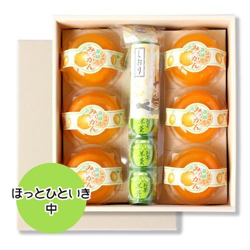 ほっとひといき中 | お茶羊羹とみっかんゼリーのセット - 株式