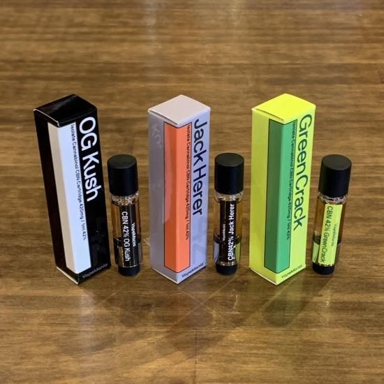 VapeMania オリジナル CBGカートリッジ UP! 1ml Total