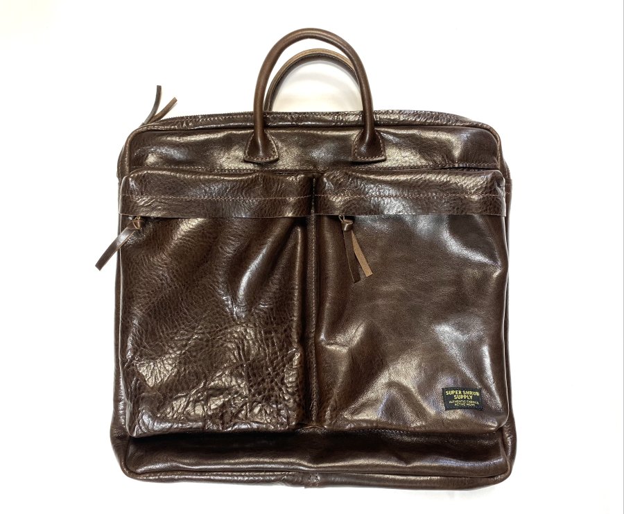 Leather tote bag - Super Shrub Supply