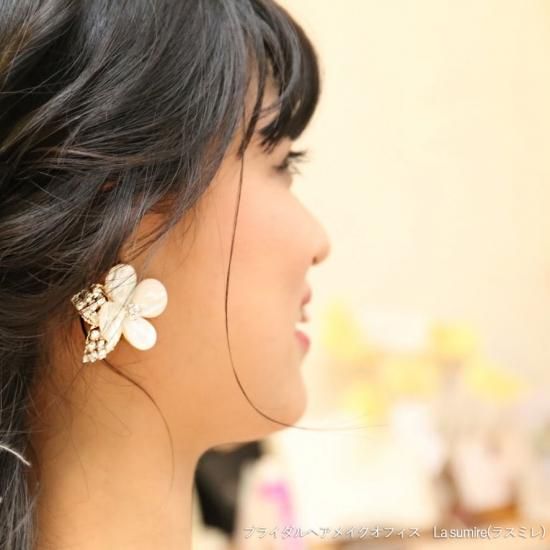 エリザベスバウアー Petal flower Earring (ピアス)