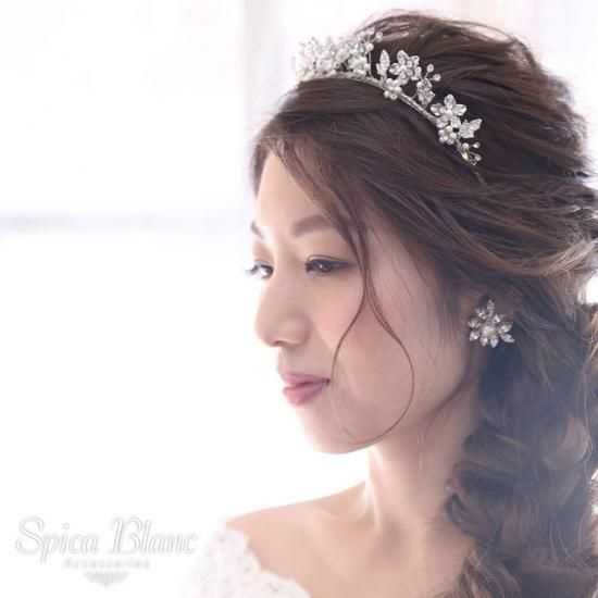 Lily Crystalイヤリング｜エリザベスバウアー｜インポート ブライダル