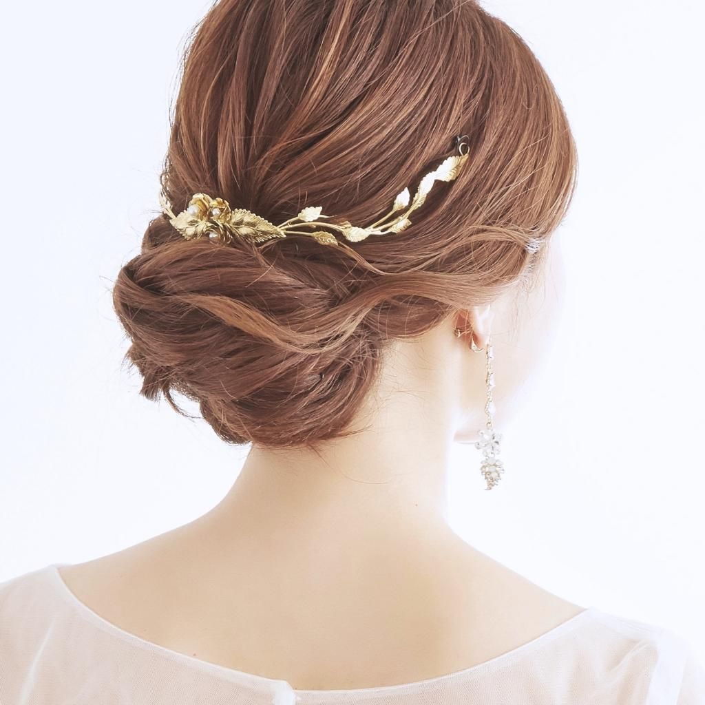 【Rosalyn Hair Wreath】フラワー＆リーフのカチューシャ【Avigail Adam】｜インポート ブライダル ヘッドドレス  ｜【スピカブラン アクセサリー】