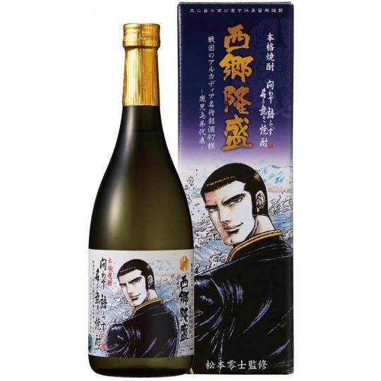 西郷隆盛 《芋焼酎》 松本零士 企画監修 問わず語らず名も無き