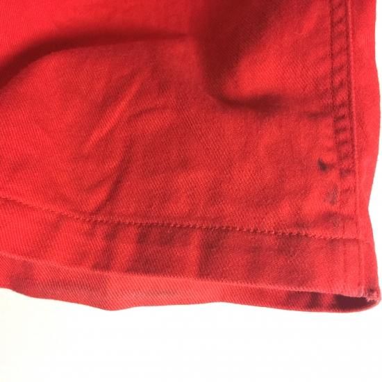 オーバーオール 赤(レッド)