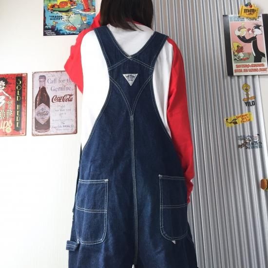 BIG-JOHN ビッグサイズ オーバーオール /デニム - 古着屋