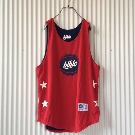 Ballaholic reversible tanktop red x navy