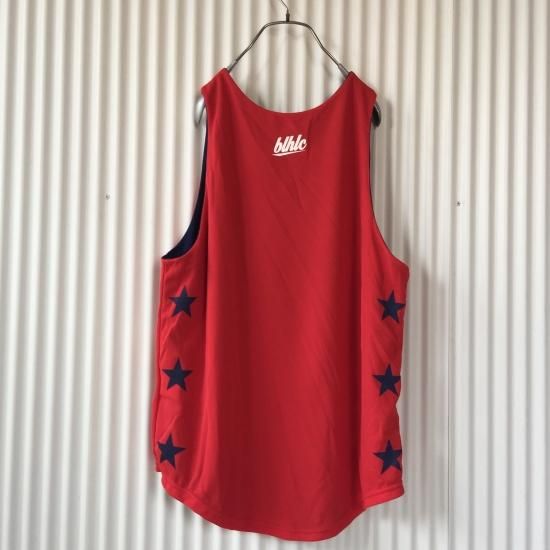 Ballaholic reversible tanktop red x navy