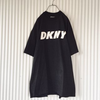 DKNY JEANS ビッグTシャツ 黒(ブラック) / クリックポスト可
