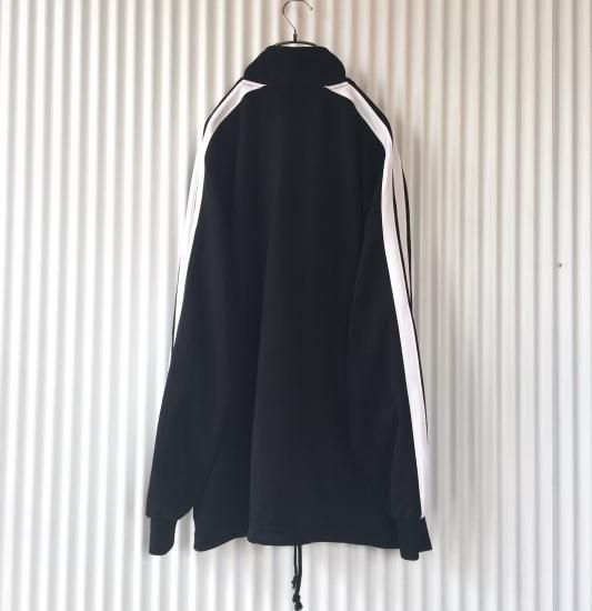 adidas 太3本ライントラックジャケット 黒×白 size:O-古着屋マッシュ adidas 太3本ライントラックジャケット 黒×白 size:O-古着屋マッシュ