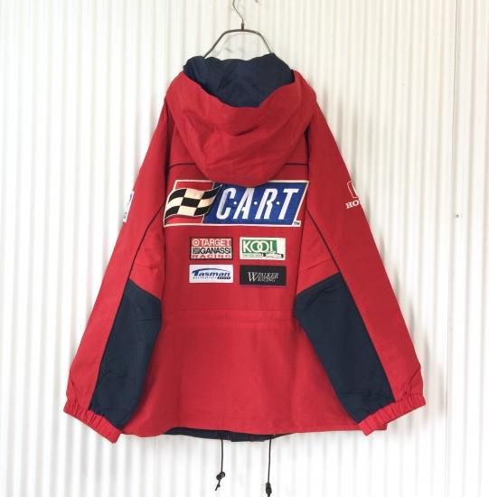 ホンダ レーシング ナイロンジャケット 刺繍 フード Xl 赤 レッド 18 Off ナイロンジャケット Cpmalaysia Com