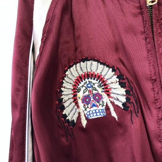 ディーゼル リバーシブルスカジャン MA-1 パンダ×インディアン